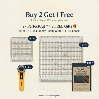 PerfectCut™ Slotted Quilting Ruler